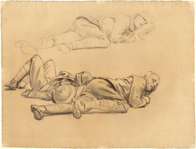 「ガスド」の習作 作： John Singer Sargent