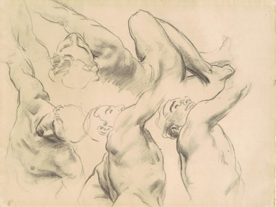天国と地獄の研究、1903-1916。 作： John Singer Sargent