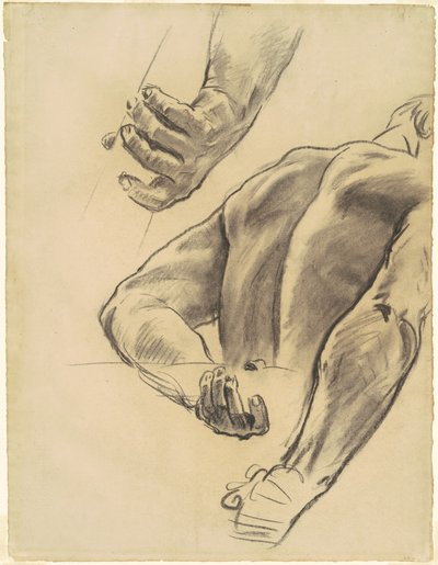 判断のための研究、1903年から1916年。 作： John Singer Sargent