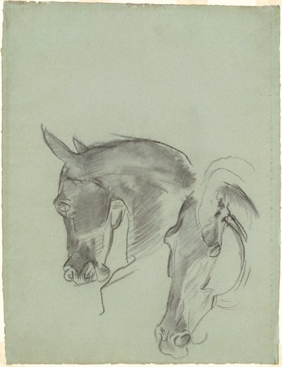 「ゴグとマゴグの堕落」のための習作 作： John Singer Sargent