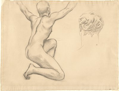 真実の暴露のための研究、1922-1925。 作： John Singer Sargent