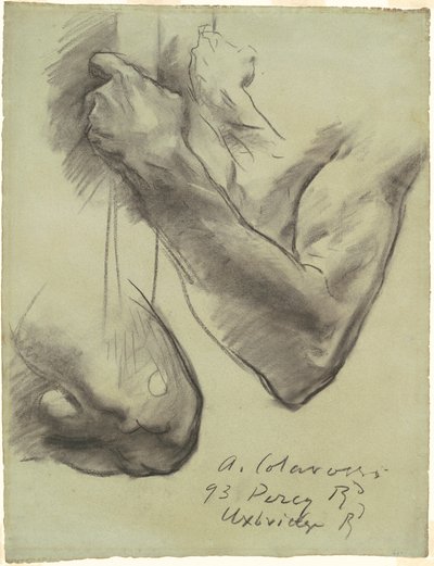 「宗教の勝利」のための研究 作： John Singer Sargent