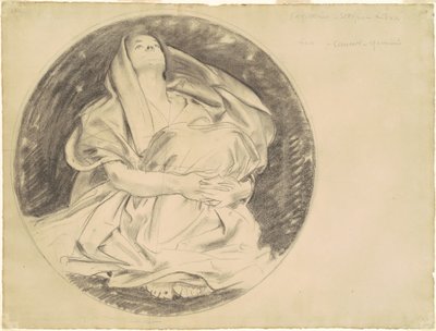 天体観測のための習作、1921年頃。 作： John Singer Sargent