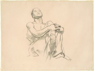 天体観測のための習作、1921年頃。 作： John Singer Sargent