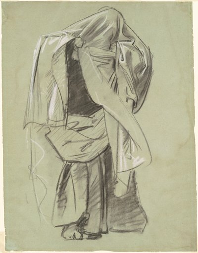 「預言者のフリーズ」のための習作 作： John Singer Sargent