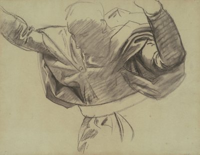 主の侍女のための習作、1903～1916年。 作： John Singer Sargent