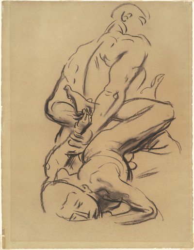 「裁き」の勉強 作： John Singer Sargent