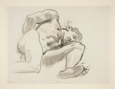 プロメテウス、ロンデル、ロタンダ、ボストン美術館の習作 作： John Singer Sargent