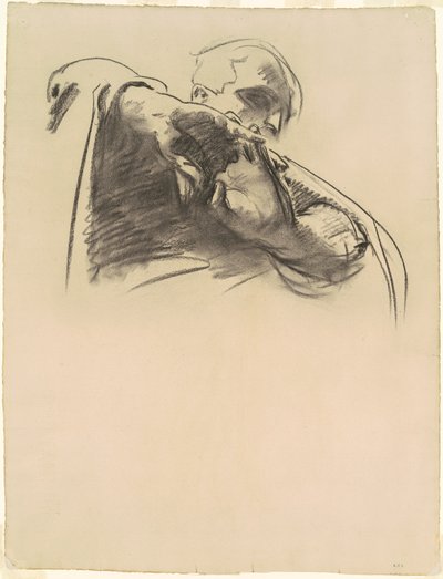 主の十字架と死』のための習作、1909年から1916年。 作： John Singer Sargent