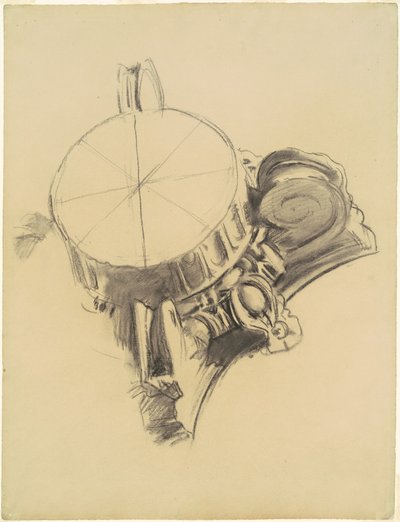 「ゴグとマゴグの堕落」の習作 作： John Singer Sargent