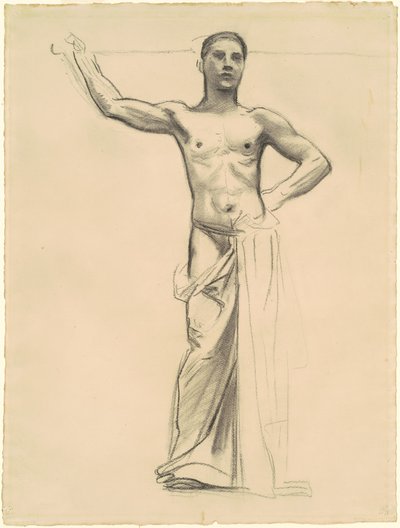 アポロとミューズのためのアポロの研究、c。 1921年。 作： John Singer Sargent