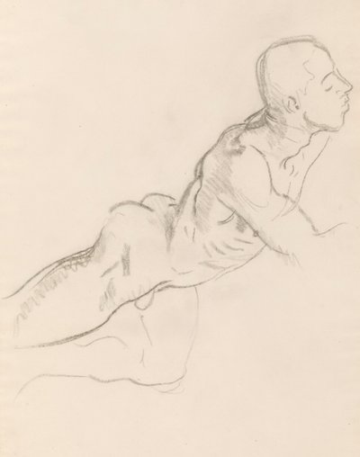エロスとプシュケのためのエロスの研究、レリーフ装飾、Rotunda、ボストン美術館 作： John Singer Sargent