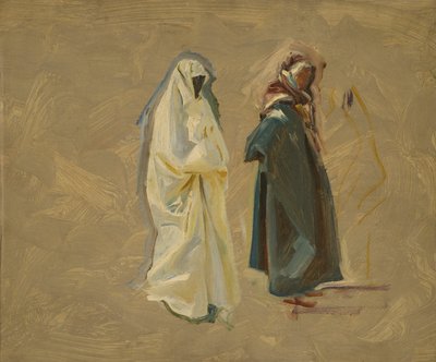 2 人のベドウィンの研究 作： John Singer Sargent