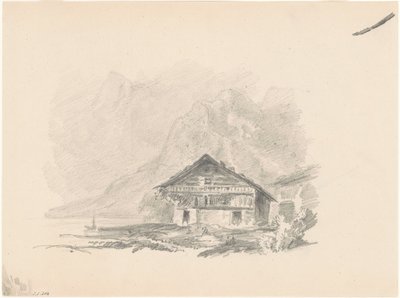 スイスのシャレー、1869年。 作： John Singer Sargent