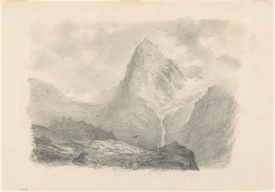 アルプス［長方形］、1868年～1869年 作： John Singer Sargent