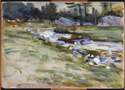 ブルック 作： John Singer Sargent
