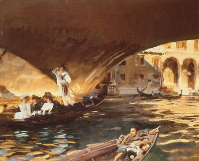 リアルト、ヴェネツィア 作： John Singer Sargent