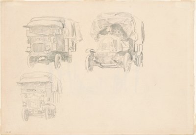 1918年、トラック[レクトー]。 作： John Singer Sargent