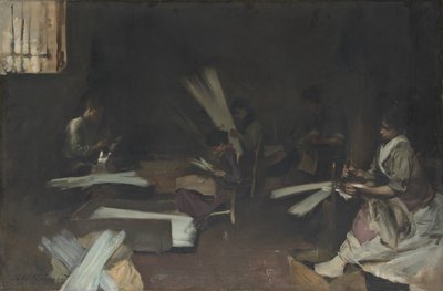 ベネチアングラス労働者 作： John Singer Sargent