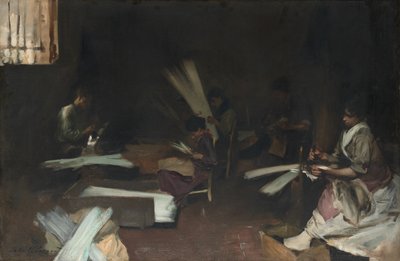 ベネチアングラスワーカーズ、188082。 作： John Singer Sargent