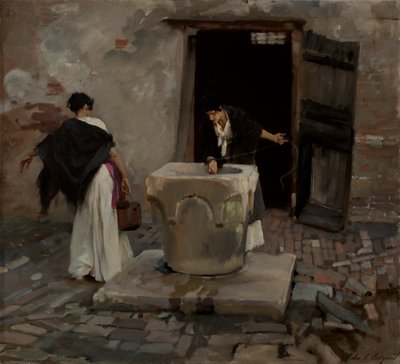 ベネチアンウォーターキャリア 作： John Singer Sargent