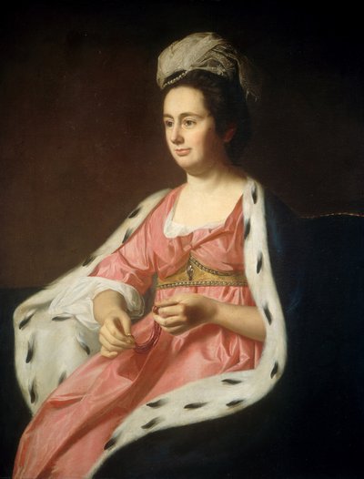 アビゲイル・スミス・バブコック夫人アダム・バブコック、c。 1774年。 作： John Singleton Copley