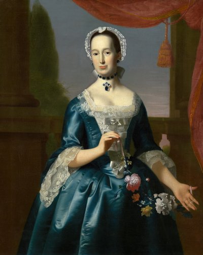 アン・フェアチャイルド・ボウラー夫人メトカーフ・ボウラー、c。 1763年。 作： John Singleton Copley