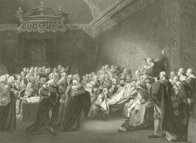 チャタム伯爵の死 作： John Singleton Copley