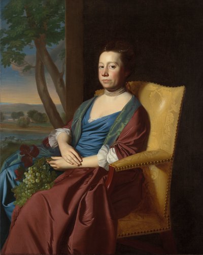 エリザベス・ストアラー・スミス (1726 年) 作： John Singleton Copley