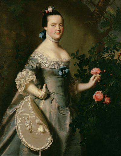 ハンナ・ローリング、1763 作： John Singleton Copley