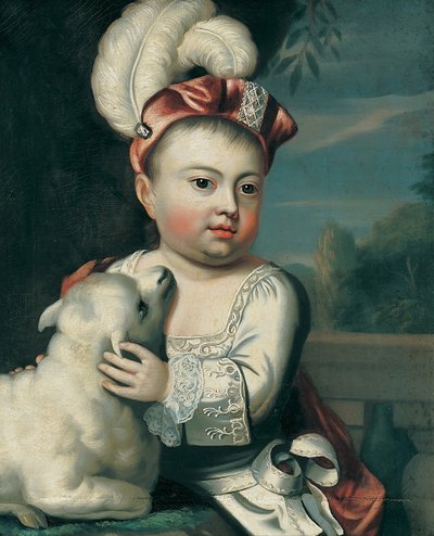 ジョン・グリーンリーフ、1753-54。 作： John Singleton Copley