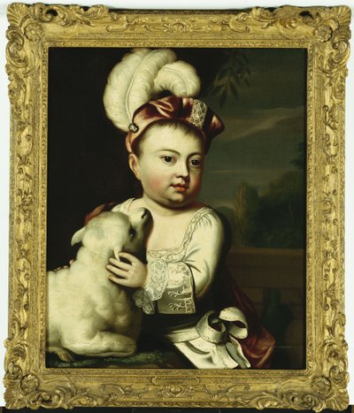 ジョン・グリーンリーフ、1755-58年 作： John Singleton Copley