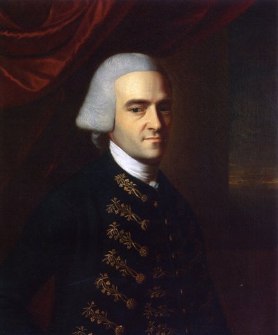 ジョン・ハンコック、1770-72年頃 作： John Singleton Copley