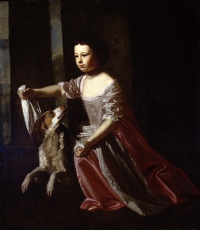 メアリーエリザベスマーティン、1771年 作： John Singleton Copley