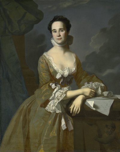 ダニエルハバード夫人 作： John Singleton Copley