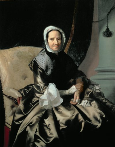 トーマスボイルストン夫人、1766年 作： John Singleton Copley