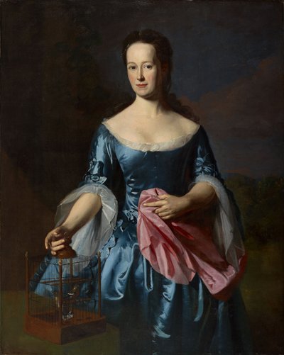アン・フェアチャイルド・ボウラーの肖像 作： John Singleton Copley