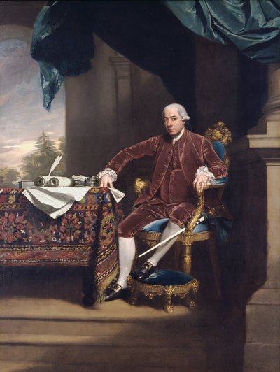 ヘンリー・ローレンス（1724-1792）の肖像 作： John Singleton Copley