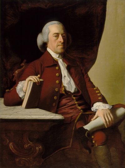 ジョセフ・スコットの肖像、1765年頃 作： John Singleton Copley