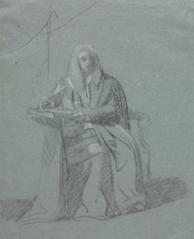 マンスフィールド伯ウィリアム・マレーの肖像 (1705-1793) 作： John Singleton Copley