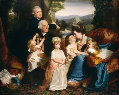 コプリー家、17761777。 作： John Singleton Copley