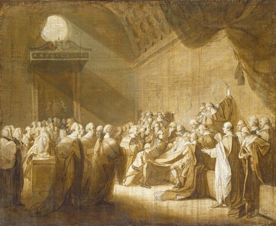 チャタム伯爵の死、1779年。 作： John Singleton Copley