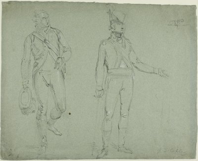 二人のアメリカ人将校 作： John Singleton Copley
