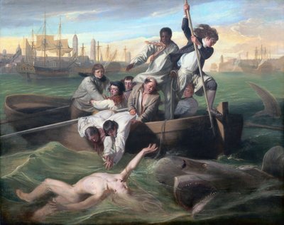 ワトソンとサメ 作： John Singleton Copley