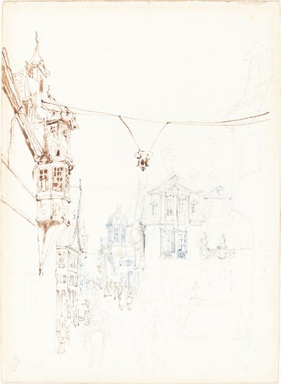 大陸の街並み 作： John Skinner Prout