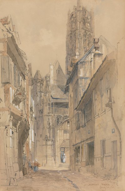 サンローラン教会 作： John Skinner Prout