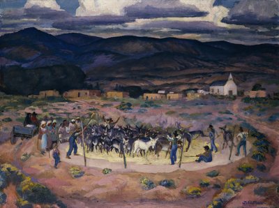 Debulha de Burros 作： John French Sloan