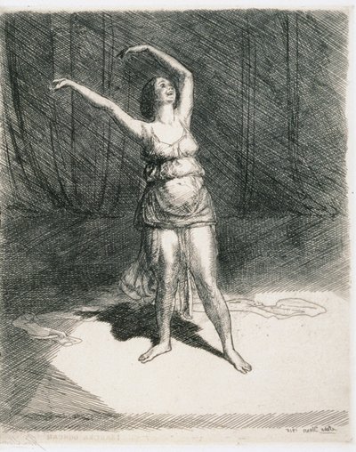 イサドラ・ダンカン 作： John French Sloan