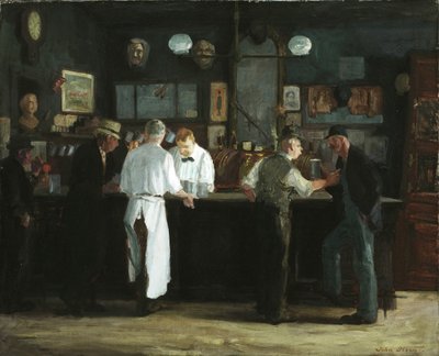 マクソリーズ バー 作： John French Sloan