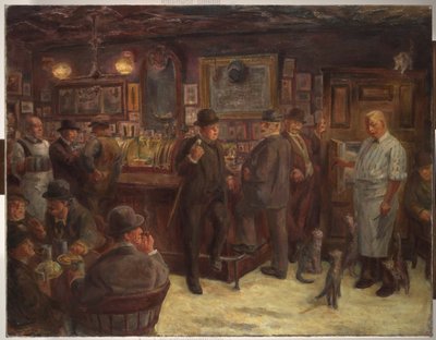 マクソリーの猫 作： John French Sloan